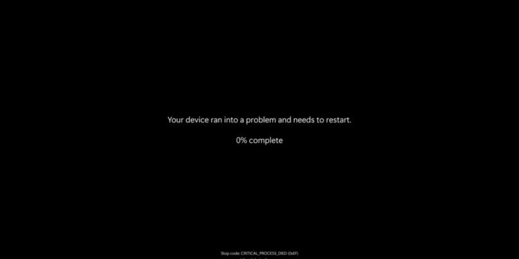 Microsoft kills the Blue Screen of Death Microsoft kills the Blue Screen of Death